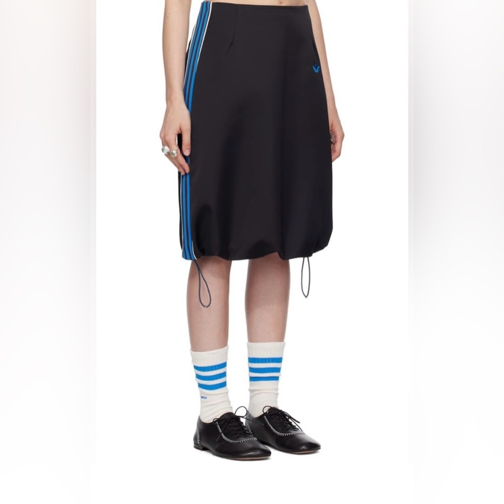 Wales Bonner Adidas Originals Edition Satin Midi Skirt